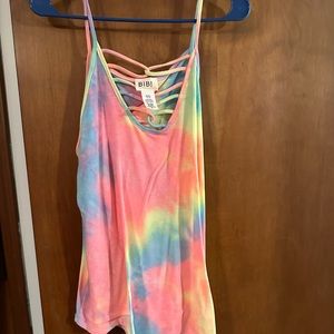 BIBI tie dye tank size medium